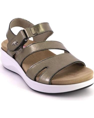 Woman Sandals FLUCHOS F1478 SANDALIAS DE MUJER PIEL PLOMO