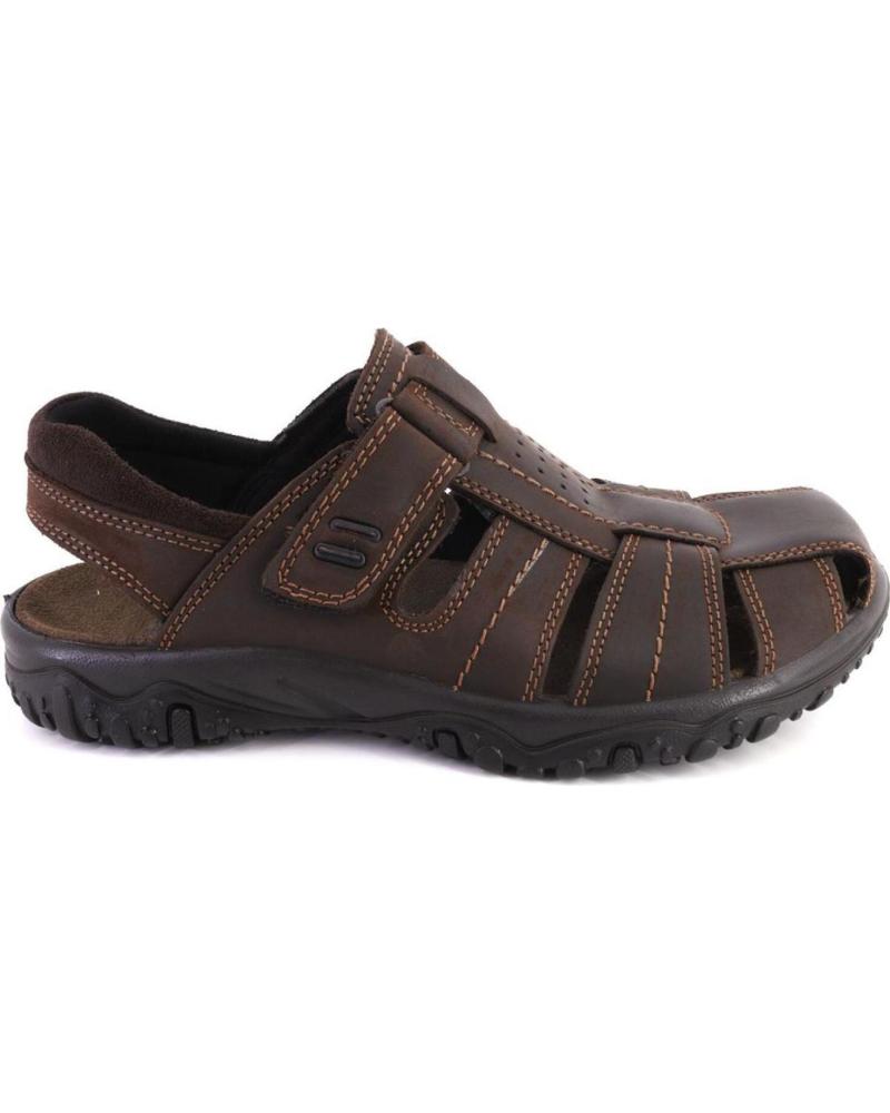 Sandalen für Herren IMAC 753380 SANDALIAS DE HOMBRE PIEL MARRON