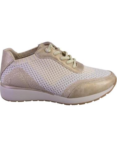 Sportivo per Donna TREINTAS L4355 ZAPATILLAS CASUAL DE MUJER BEIGE