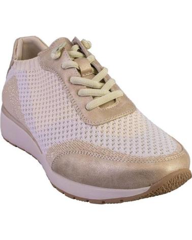 Sportivo per Donna TREINTAS L4355 ZAPATILLAS CASUAL DE MUJER BEIGE