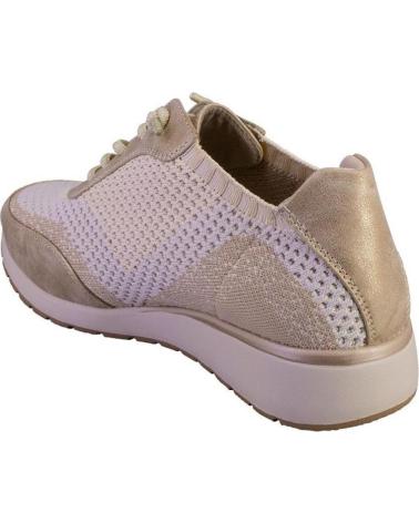 Sportivo per Donna TREINTAS L4355 ZAPATILLAS CASUAL DE MUJER BEIGE
