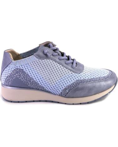 Sportivo per Donna TREINTAS L4355 ZAPATILLAS CASUAL DE MUJER AZUL JEANS
