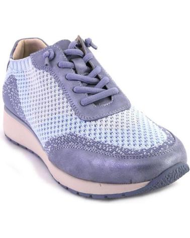 Sportivo per Donna TREINTAS L4355 ZAPATILLAS CASUAL DE MUJER AZUL JEANS
