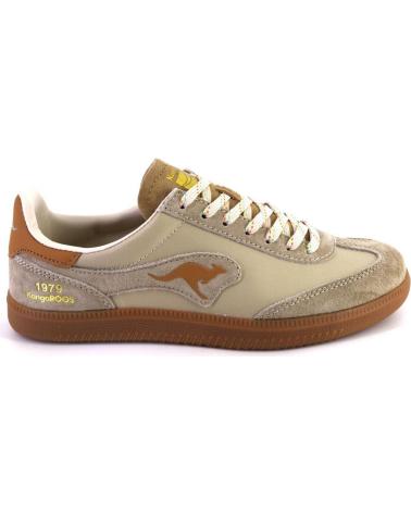 Esportes  de Mulher KANGAROOS 168-25 ZAPATILLAS CASUAL DE MUJER BEIGE