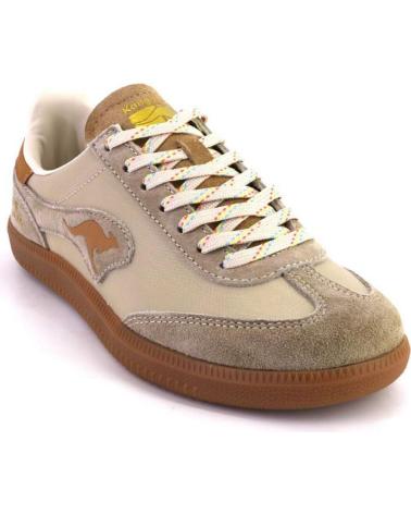 Esportes  de Mulher KANGAROOS 168-25 ZAPATILLAS CASUAL DE MUJER BEIGE