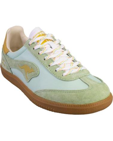 Esportes  de Mulher KANGAROOS 168-25 ZAPATILLAS CASUAL DE MUJER VERDE