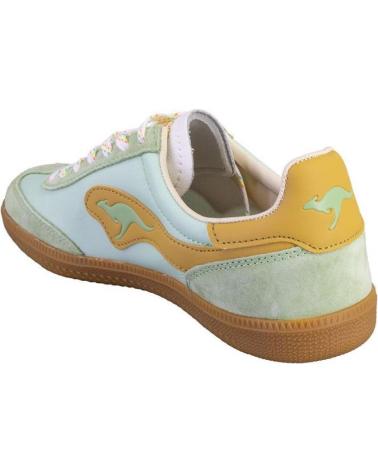 Esportes  de Mulher KANGAROOS 168-25 ZAPATILLAS CASUAL DE MUJER VERDE
