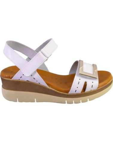 Sandali per Donna JORDANA 4630-ZETA SANDALIAS DE MUJER PIEL BLANCO