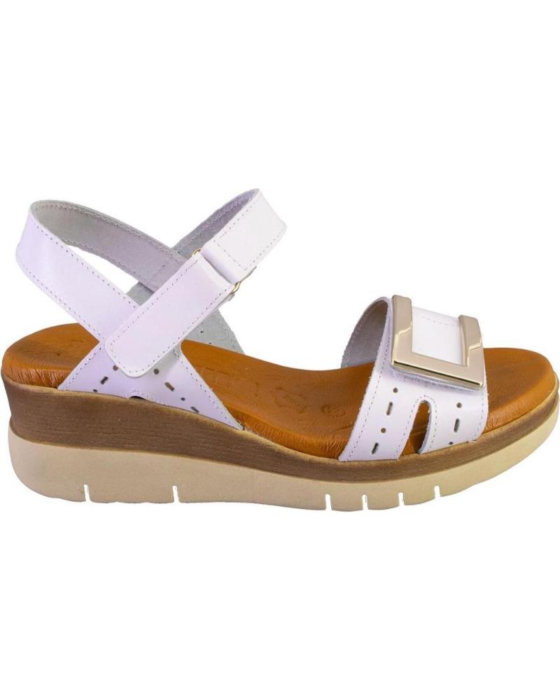 Sandali per Donna JORDANA 4630-ZETA SANDALIAS DE MUJER PIEL BLANCO