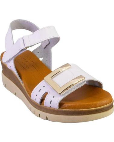 Sandali per Donna JORDANA 4630-ZETA SANDALIAS DE MUJER PIEL BLANCO