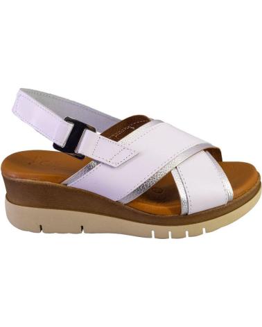 Sandali per Donna JORDANA 4199-ZETA SANDALIAS DE MUJER PIEL BLANCO