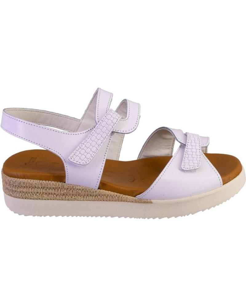 Sandali per Donna JORDANA 681-2489 SANDALIAS DE MUJER PIEL BLANCO