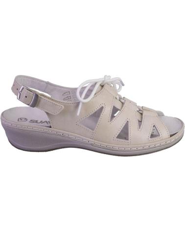 Sandali per Donna SUAVE 3004 SANDALIAS DE MUJER BEIGE PIEL HIELO