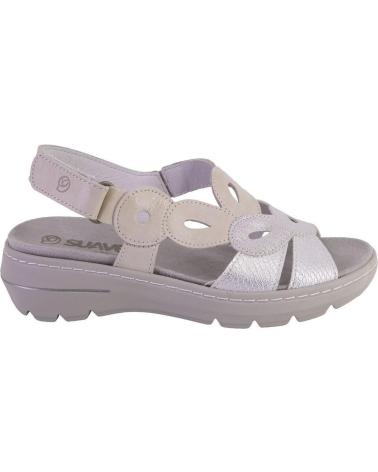 Sandali per Donna SUAVE 3223 SANDALIAS DE MUJER PIEL PLATA
