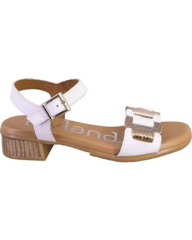 Sandali per Donna SUAVE 5610 SANDALIAS DE MUJER PIEL BLANCO