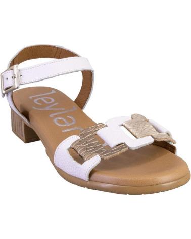 Sandali per Donna SUAVE 5610 SANDALIAS DE MUJER PIEL BLANCO