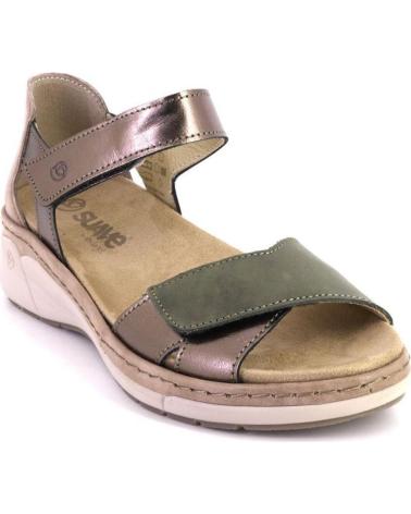 Sandali-De-Mujer-SUAVE-3312-SANDALIAS-DE-MUJER-PIEL-BEIGE-Y-VERDE
