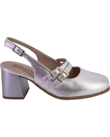 Ballerinas für Damen PITILLOS 10495 ZAPATOS DE MUJER PIEL PLATA