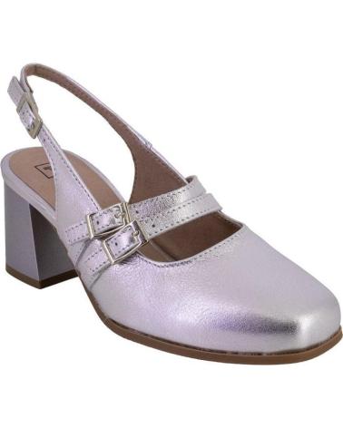 Ballerinas für Damen PITILLOS 10495 ZAPATOS DE MUJER PIEL PLATA