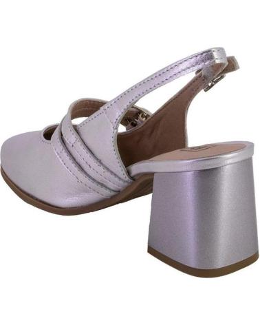 Ballerinas für Damen PITILLOS 10495 ZAPATOS DE MUJER PIEL PLATA