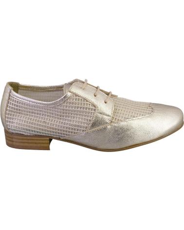 Scarpe per Donna SALONISSIMOS TATY-25 ZAPATOS CON CORDONES DE MUJER P PLATINO