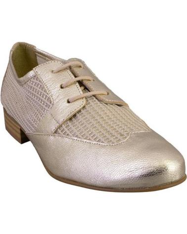 Scarpe per Donna SALONISSIMOS TATY-25 ZAPATOS CON CORDONES DE MUJER P PLATINO