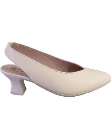 Ballerinas für Damen PITILLOS 10511 ZAPATOS DE MUJER PIEL CREMA