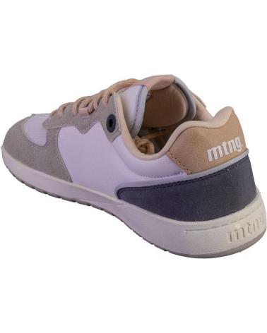 Deportivas de Mujer MTNG MUSTANG 60857 ZAPATILLAS CASUAL DE MUJER BLANCO Y ROSA