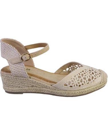 Sandali per Donna MANDARINA 921 ALPARGATAS DE MUJER BEIGE