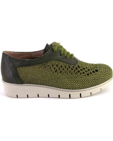 Scarpe per Donna NIVAL I908603 ZAPATOS CON CORDONES DE MUJER VERDE