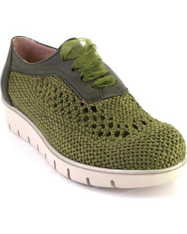Scarpe per Donna NIVAL I908603 ZAPATOS CON CORDONES DE MUJER VERDE