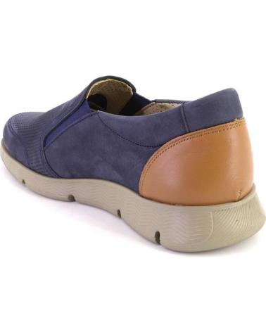 Mocassins pour Homme CLAYAN 3601 MOCASINES DE HOMBRE NOBUK AZUL MARINO