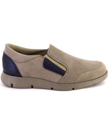 Mocasines de Hombre CLAYAN 3601 MOCASINES DE HOMBRE NOBUK TAUPE