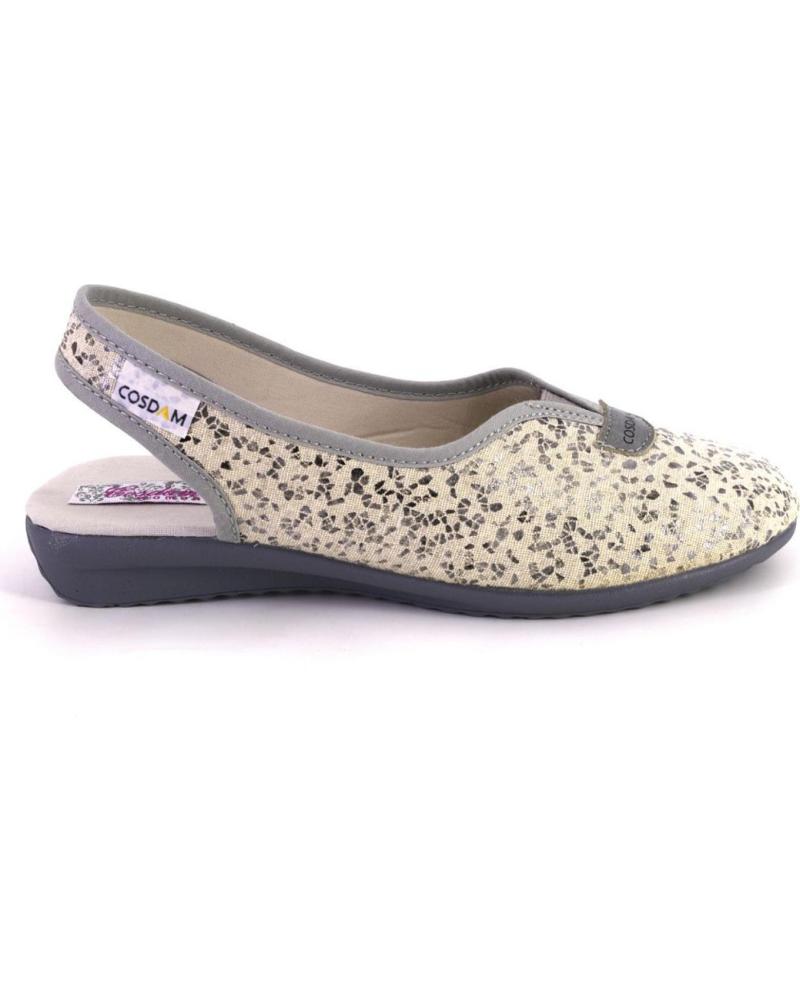Pantofole per Donna COSDAM 152 ZAPATILLAS DE CASA DE MUJER GRIS