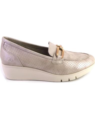 Mocasines de Mujer TREINTAS 4316 MOCASINES DE MUJER PIEL ORO