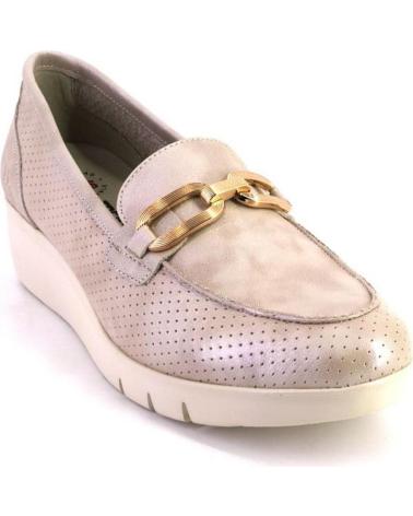 Mocasines de Mujer TREINTAS 4316 MOCASINES DE MUJER PIEL ORO