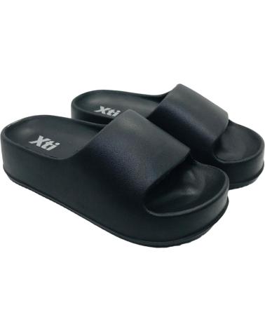 Zehansandalen für Damen XTI SANDALIA PLAYERA MUJER 143900 NEGRA NEGRO