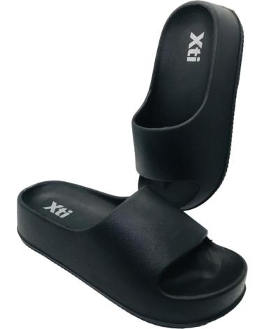 Zehansandalen für Damen XTI SANDALIA PLAYERA MUJER 143900 NEGRA NEGRO