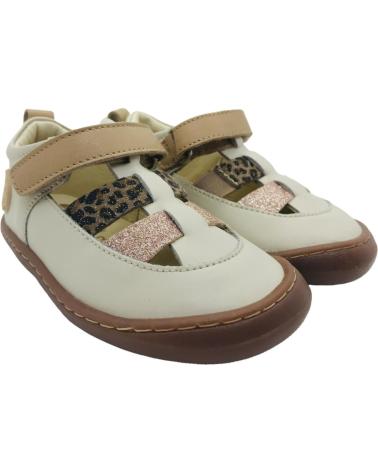 Sandalias de Niña GIOSEPPO SANDALIA CANGREJERA BAREFOOT NINA CLEARFIELD 75025 BEIG