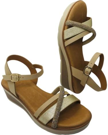 Sandalias de Mujer MTNG SANDALIA CUNA MUJER MUSTANG 54556 TAUPE