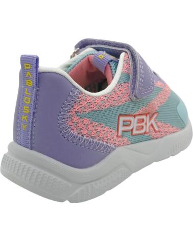 Sneaker für Mädchen PABLOSKY ZAPATILLAS DEPORTIVAS BAREFOOT NINA 979140 AQUA
