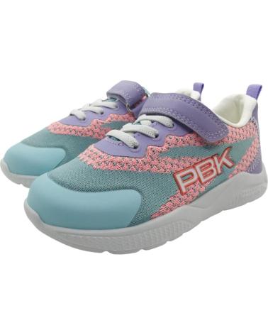 Sneaker für Mädchen PABLOSKY ZAPATILLAS DEPORTIVAS BAREFOOT NINA 979140 AQUA