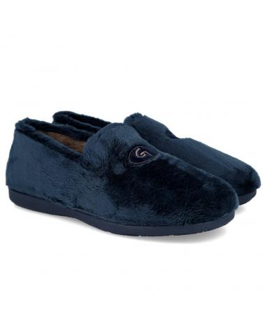 Man House slipers GARZON 6501 275 ZAPATILLAS DE CASA CERR AZUL