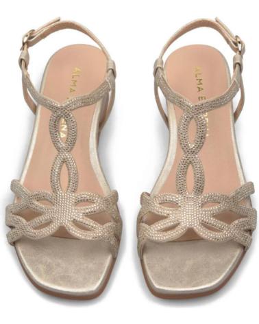 Woman Sandals ALMA EN PENA SANDALIA CON PEDRERIA OPORTO BRONZE