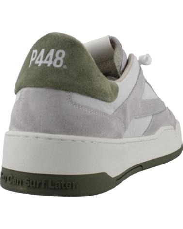 Deportivas de Hombre P448 ZAPATILLAS HOMBRE MODELO BRIXTON 2M COLOR GRIS WHGRYGRN