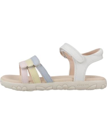 Sandálias de Menina GEOX SANDALIAS NINA MODELO 161547 COLOR BLANCO C0653