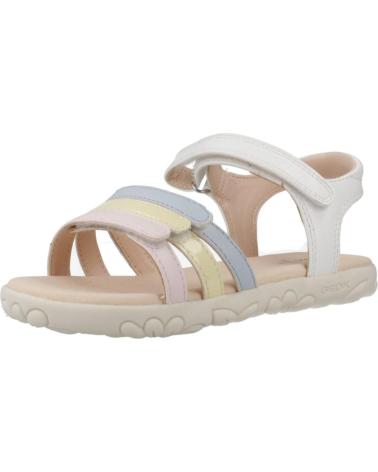 Sandálias de Menina GEOX SANDALIAS NINA MODELO 161547 COLOR BLANCO C0653