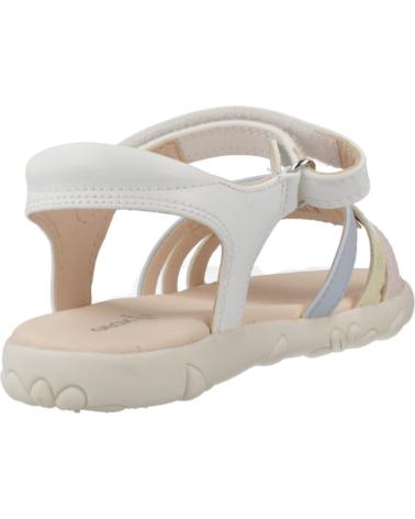 Sandálias de Menina GEOX SANDALIAS NINA MODELO 161547 COLOR BLANCO C0653
