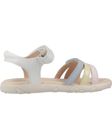 Sandálias de Menina GEOX SANDALIAS NINA MODELO 161547 COLOR BLANCO C0653