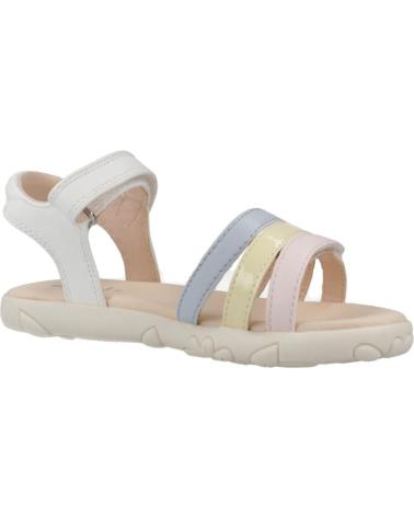 Sandálias de Menina GEOX SANDALIAS NINA MODELO 161547 COLOR BLANCO C0653
